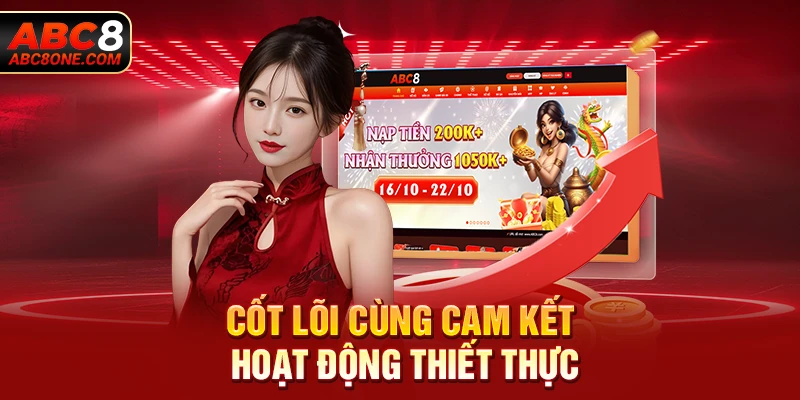 Cốt lõi cùng cam kết hoạt động thiết thực