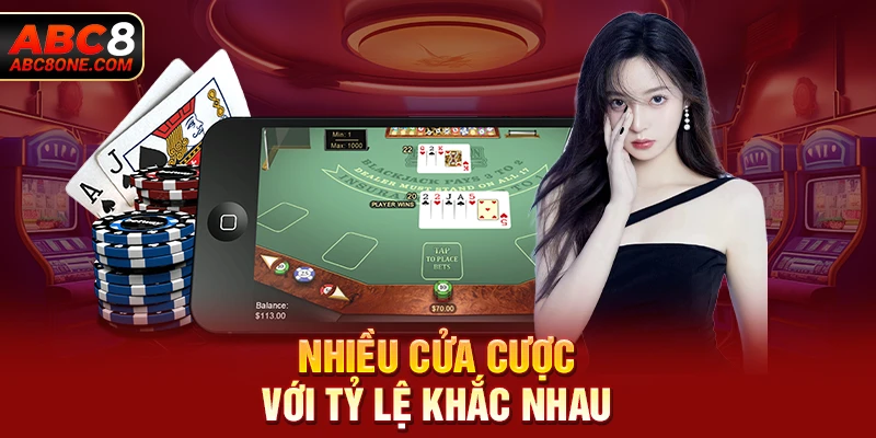 Nhiều cửa cược với tỷ lệ khắc nhau