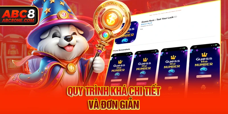 Quy trình khá chi tiết và đơn giản