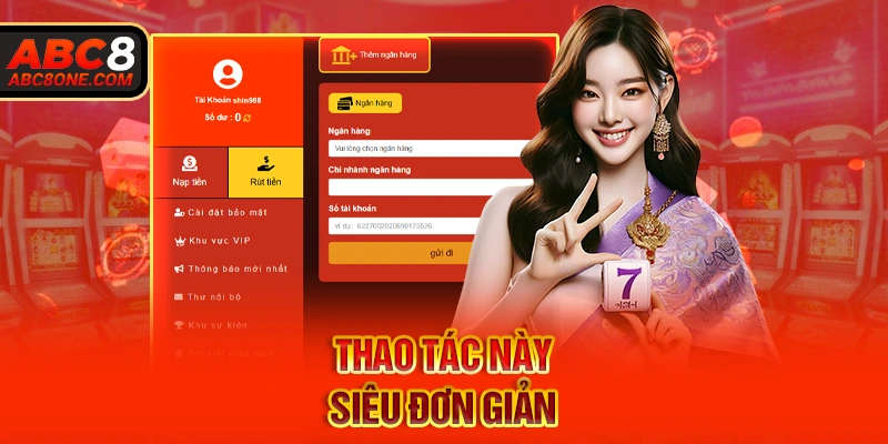 Thao tác này siêu đơn giản